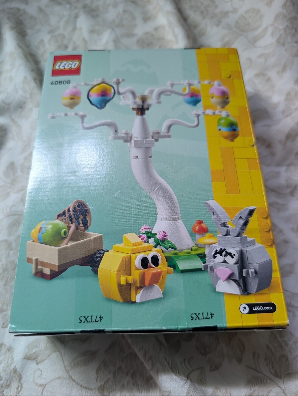LEGO 40808 BrickHeadz Easter Bunny and Chick Building Set